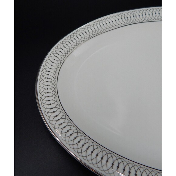 Tirschenreuth Bavaria The Elgin #2270 Oval Serving Steak Platter Plate 12 Inch - Picture 8 of 10